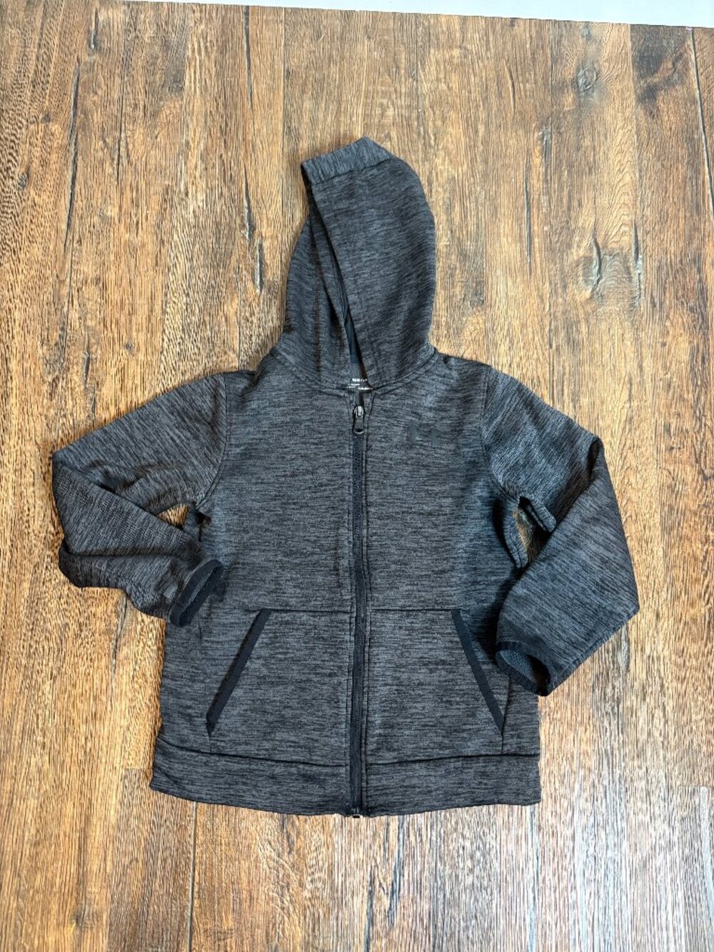 🔆 Under Armour charcoal space dye zip up sweatshirt